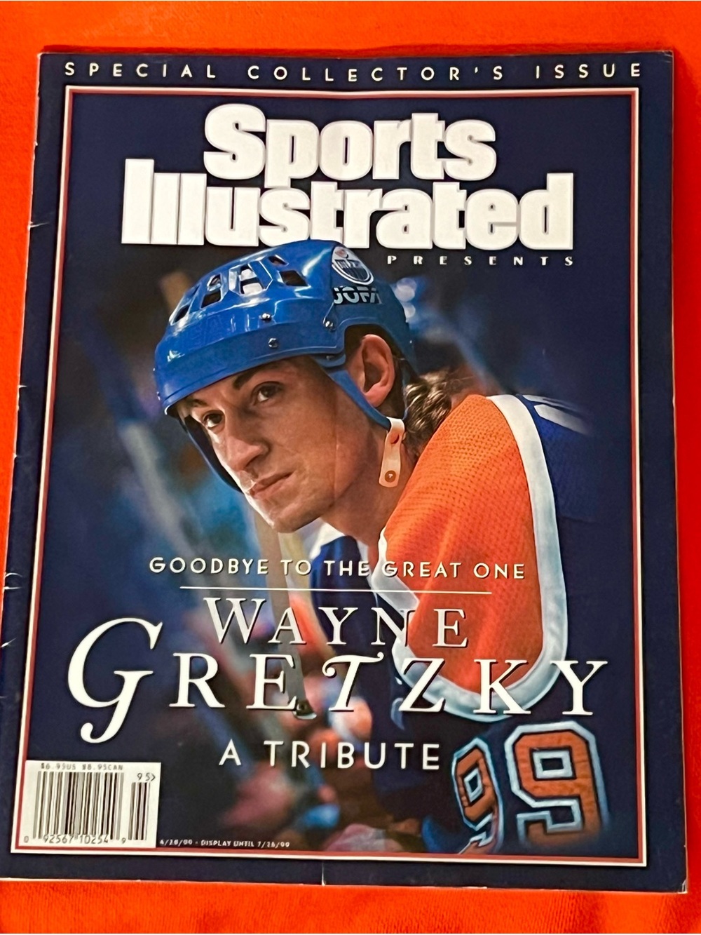Sports Illustrated Wayne Gretzky tribute edition vitage magazine